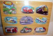 Puzzle Dopravn� prost�dky